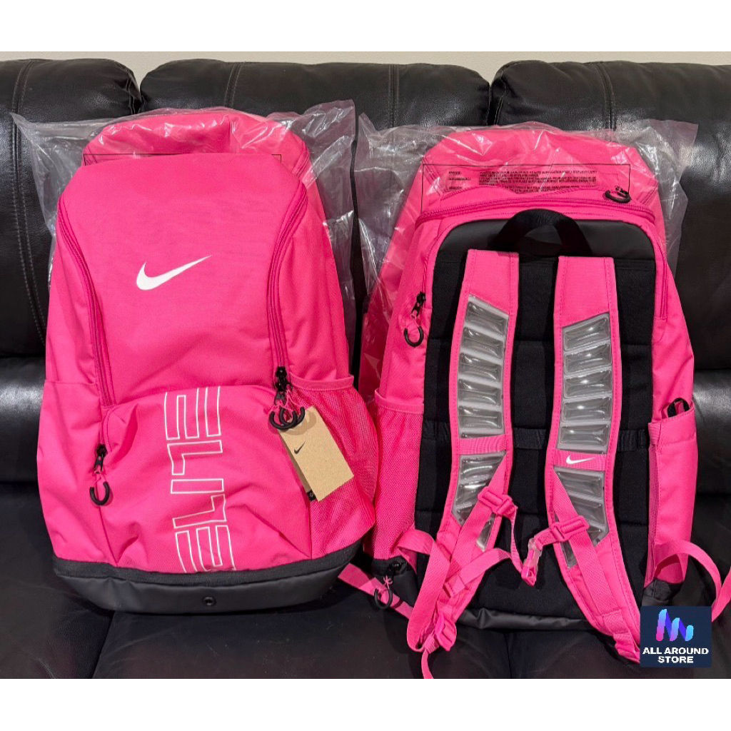 NIKE ELITE PINK WHITE 2025 V3 BACKPACK ORIGINAL || READY STOCK INA || Tas Sepatu Basket || Brand New
