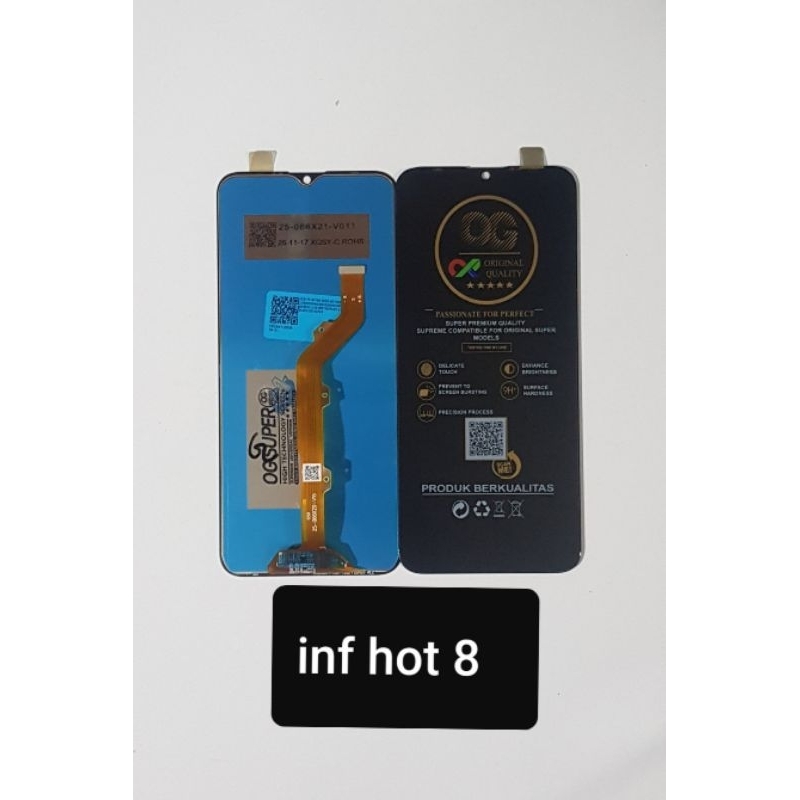 Lcd Touchscreen infinix hot 8