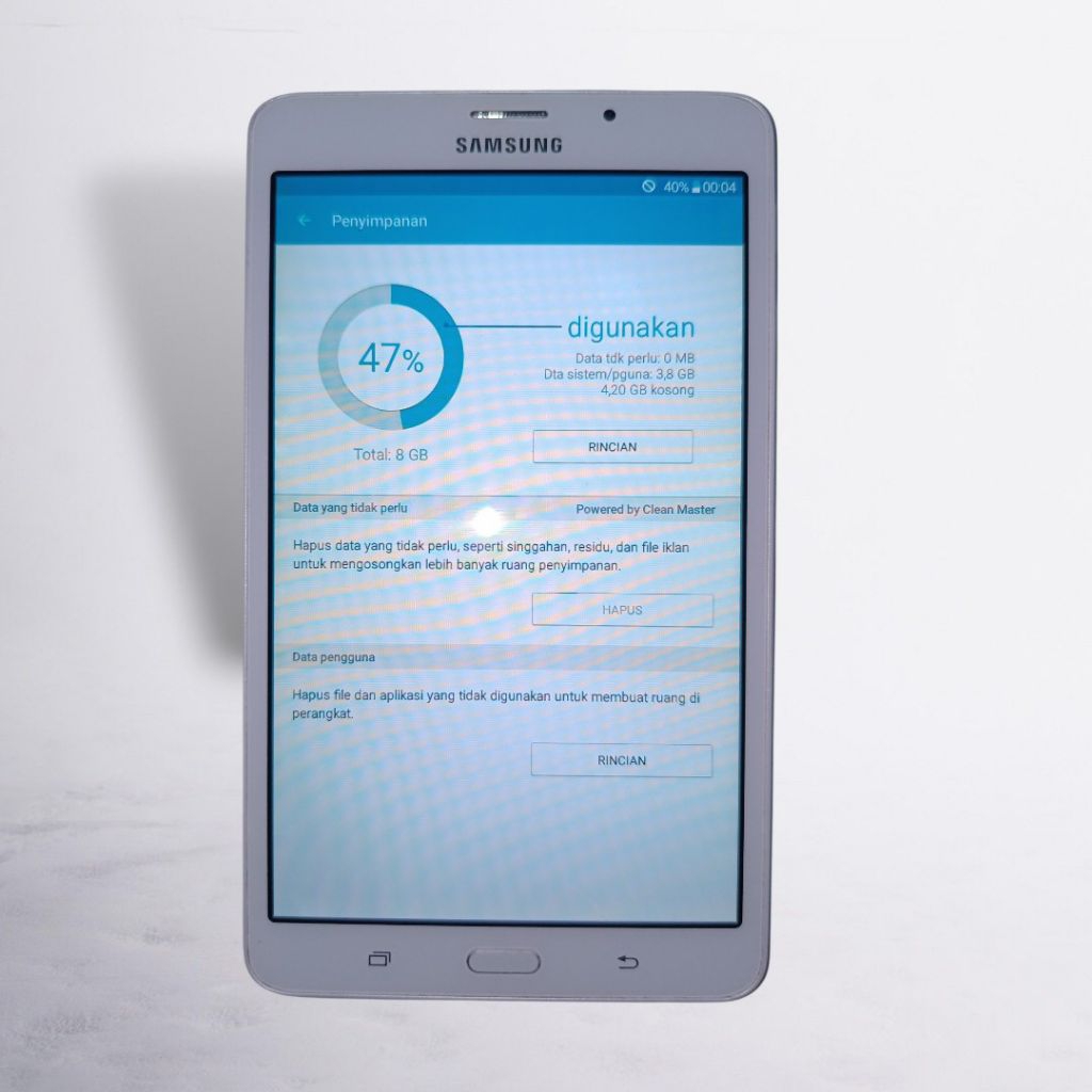 Samsung galaxy tab A6 minus