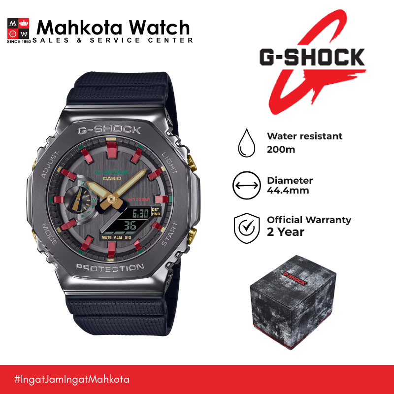JAM TANGAN PRIA G-SHOCK GM-2100CH-1ADR ORIGINAL