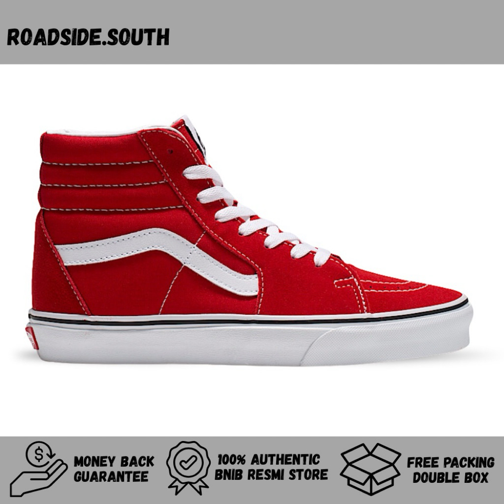 Vans Sk8 High Classic Red