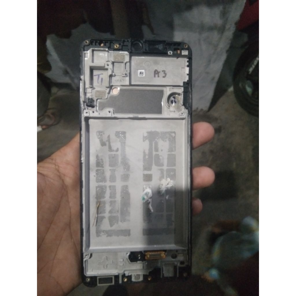lcd Samsung a32 lite amoled sidik jari layar cabutan joss