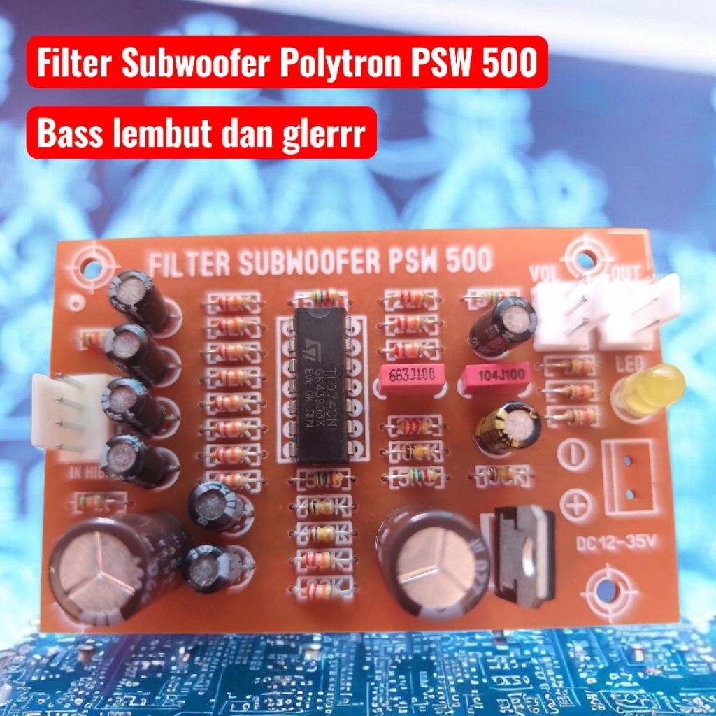 Filter Subwoofer PSW 500 Rebah