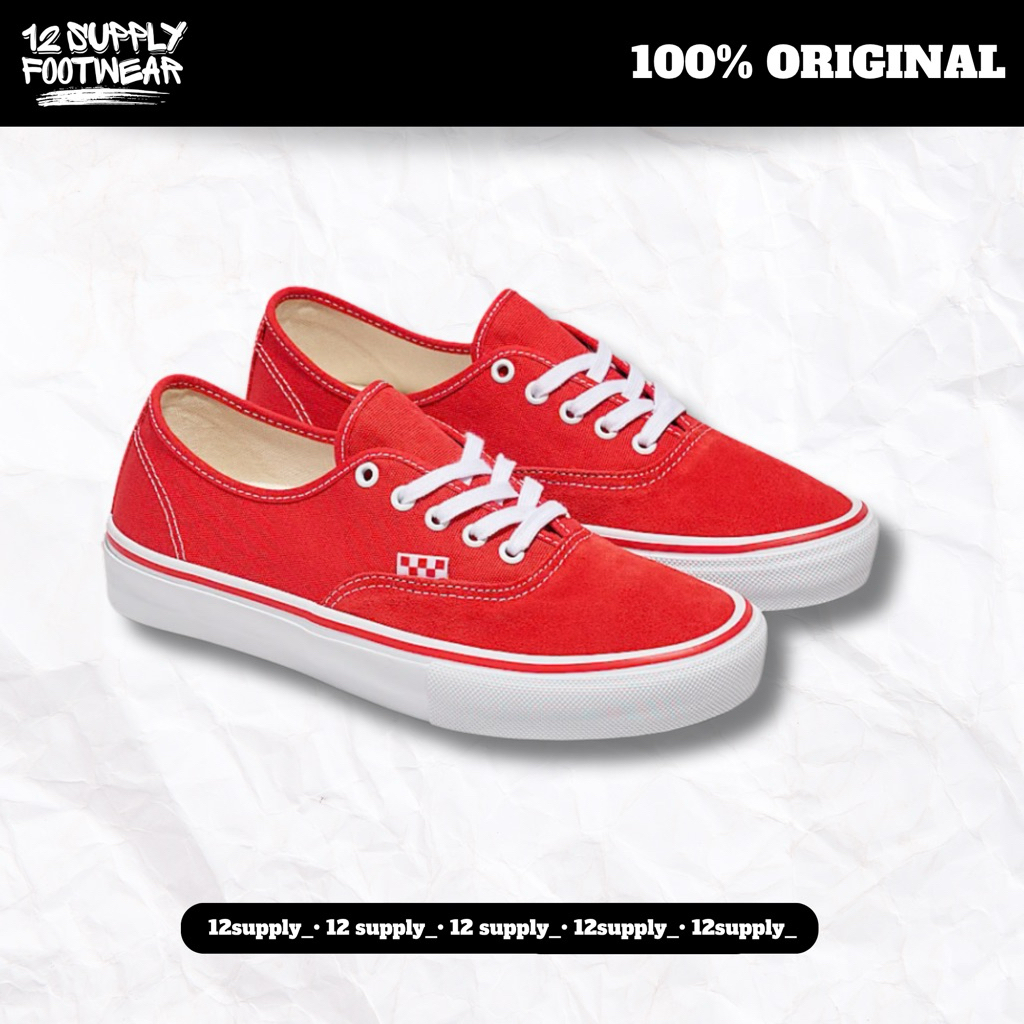 Vans Skate Authentic Red