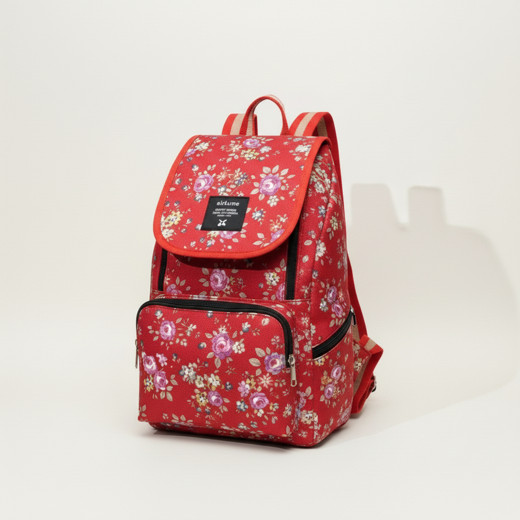HEAVENBAG - Tas Genic Wanita Bagpack Bunga Bunga