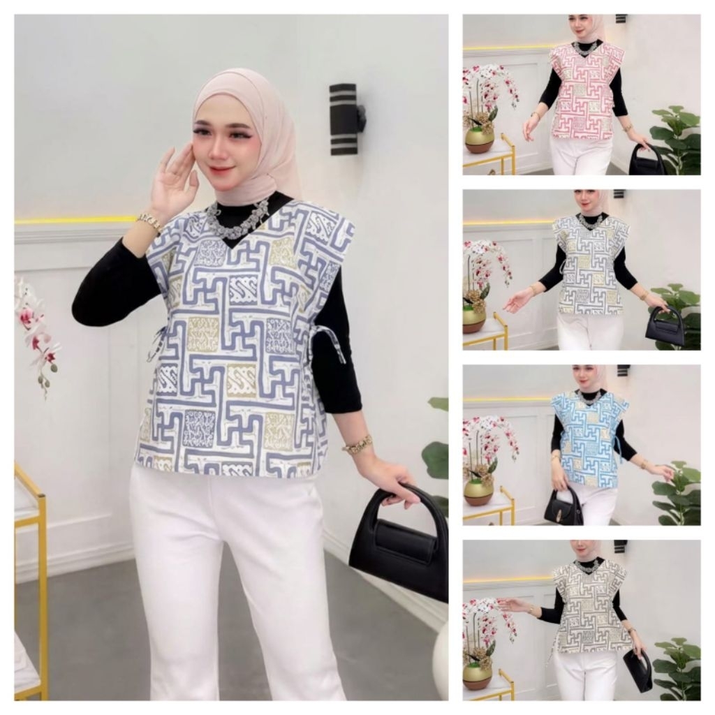 vest batik bolak balik