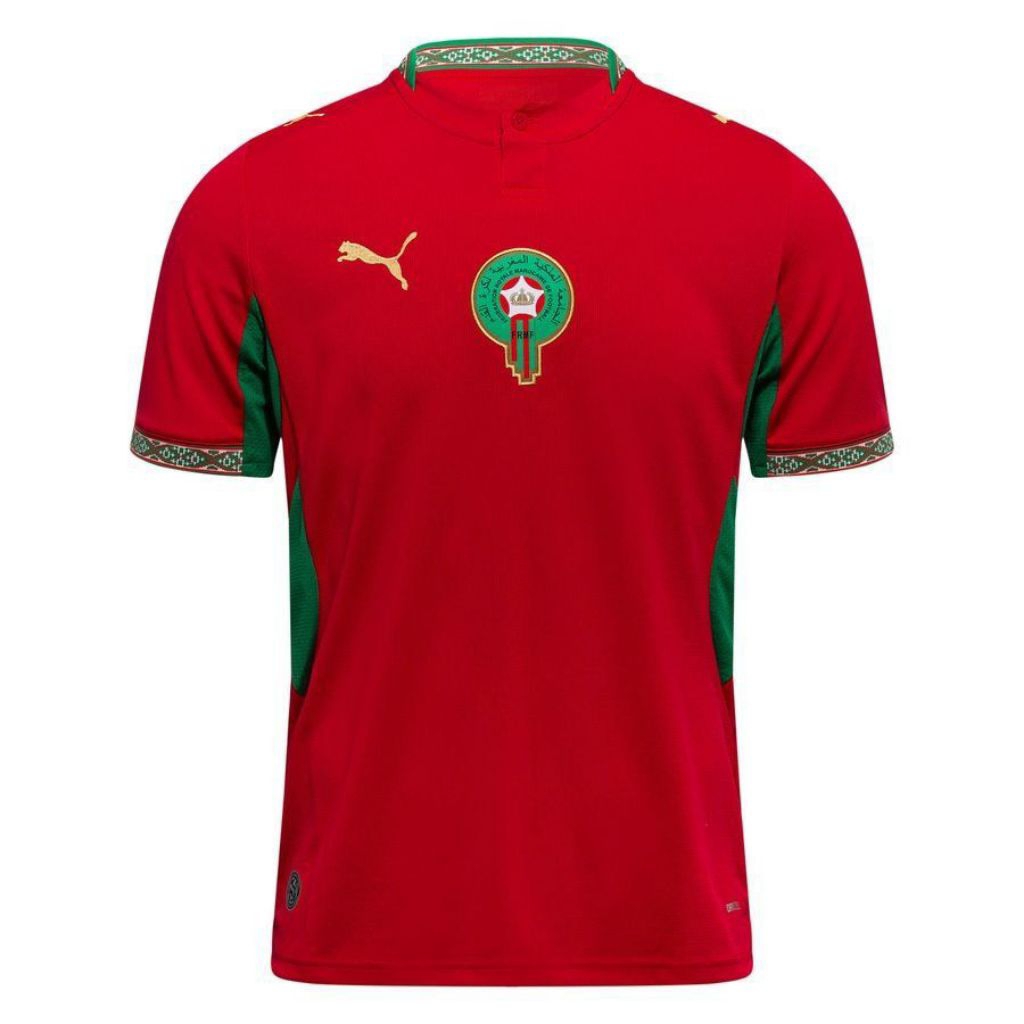 Jersey Original Maroko Morocco Home Bola 2026
