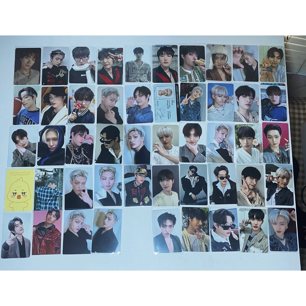 MINGI ATEEZ POB LUCKY DRAW LOLIPOP HALAZIA SPY EUROPE FEVER GOLDEN HOUR NOT OKAY