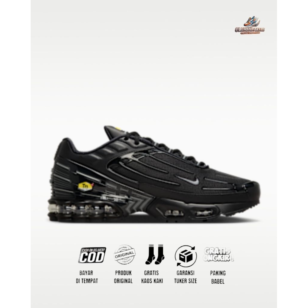 sepatu running pria Nike air max plus 3 sepatu olahraga outdoor
