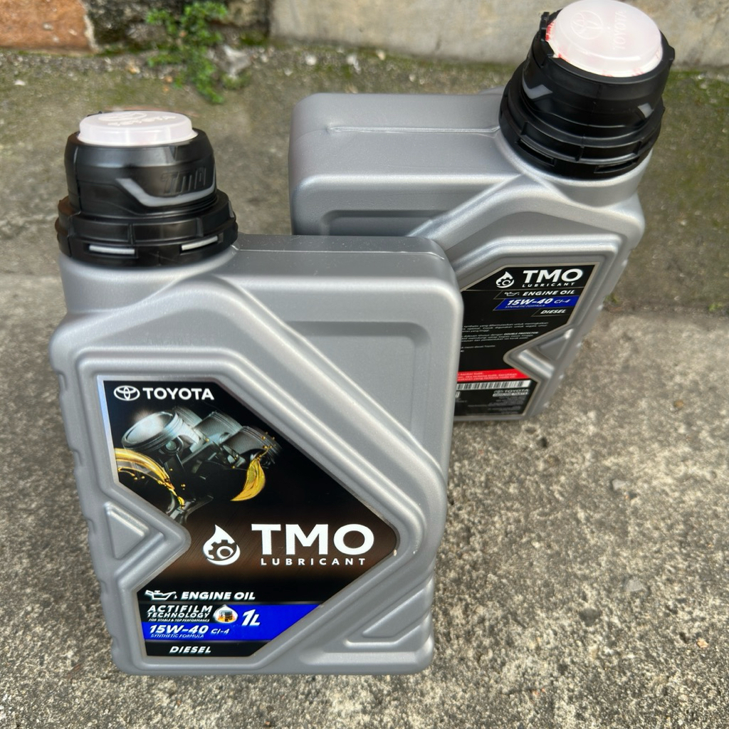 Oli Mesin Diesel TMO 15W-40 CL4 1 Liter ORIGINAL Scan Barcode O8880-80199 ASLI Toyota