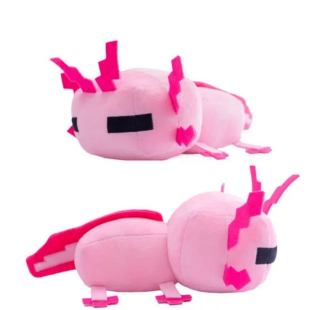 Boneka Axolotl Minecraft