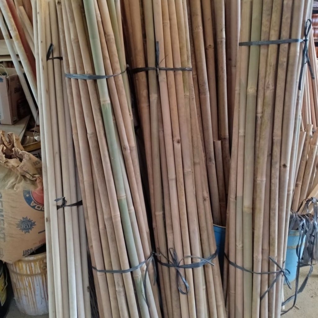 Bambu jemuran bambu bendera Gantar 2 meter