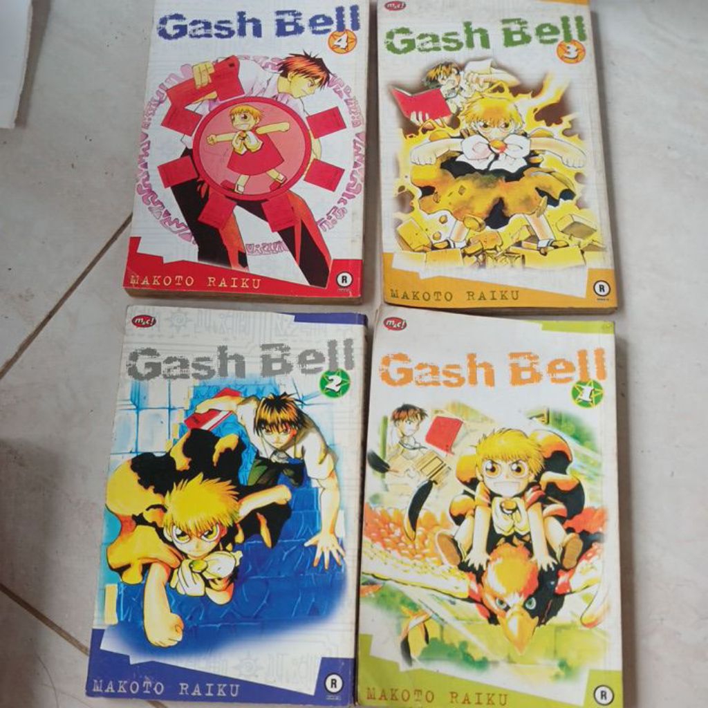 KOMIK GASH BELL. SEPAKET 10 KOMIK