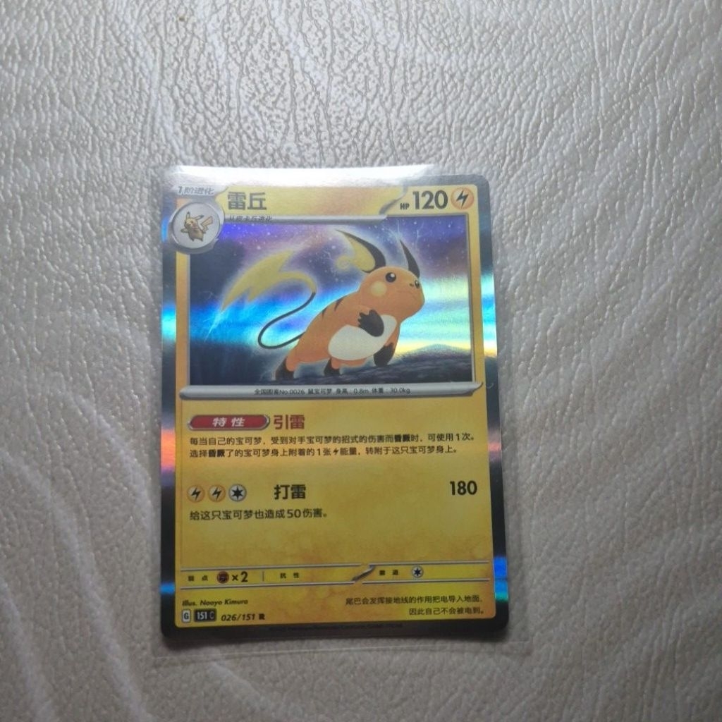 Raichu Holo