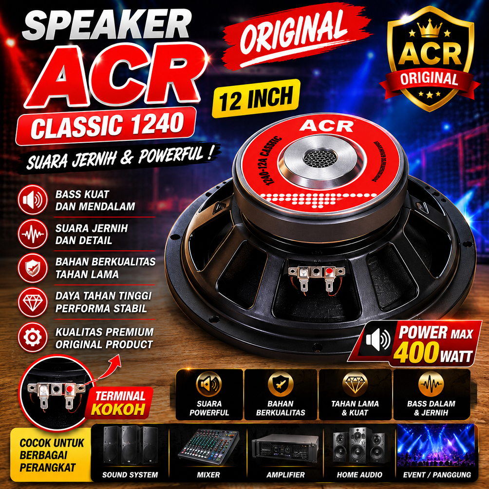 SPEAKER ACR 12 INCH CLASSIC 1240 ORIGINAL