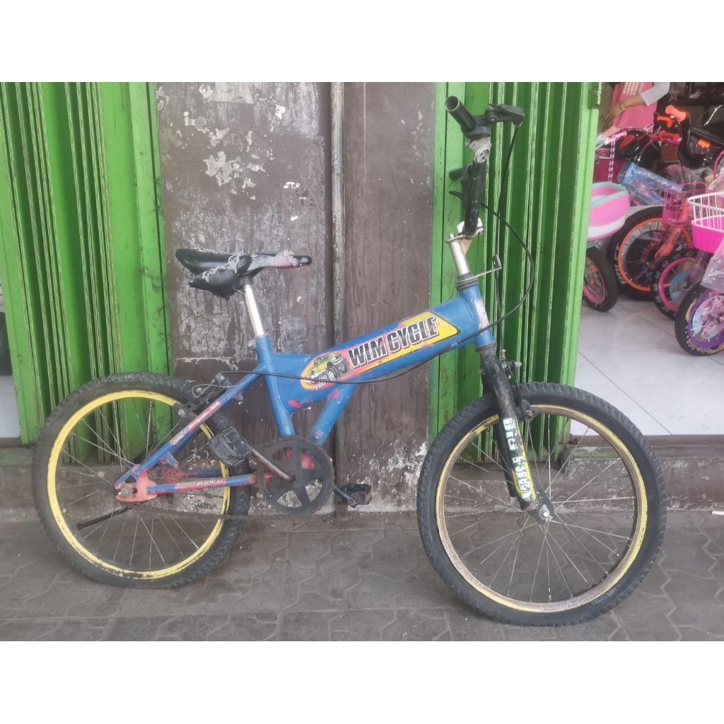 BEKAS SEPEDA lipat 16 wimcycle