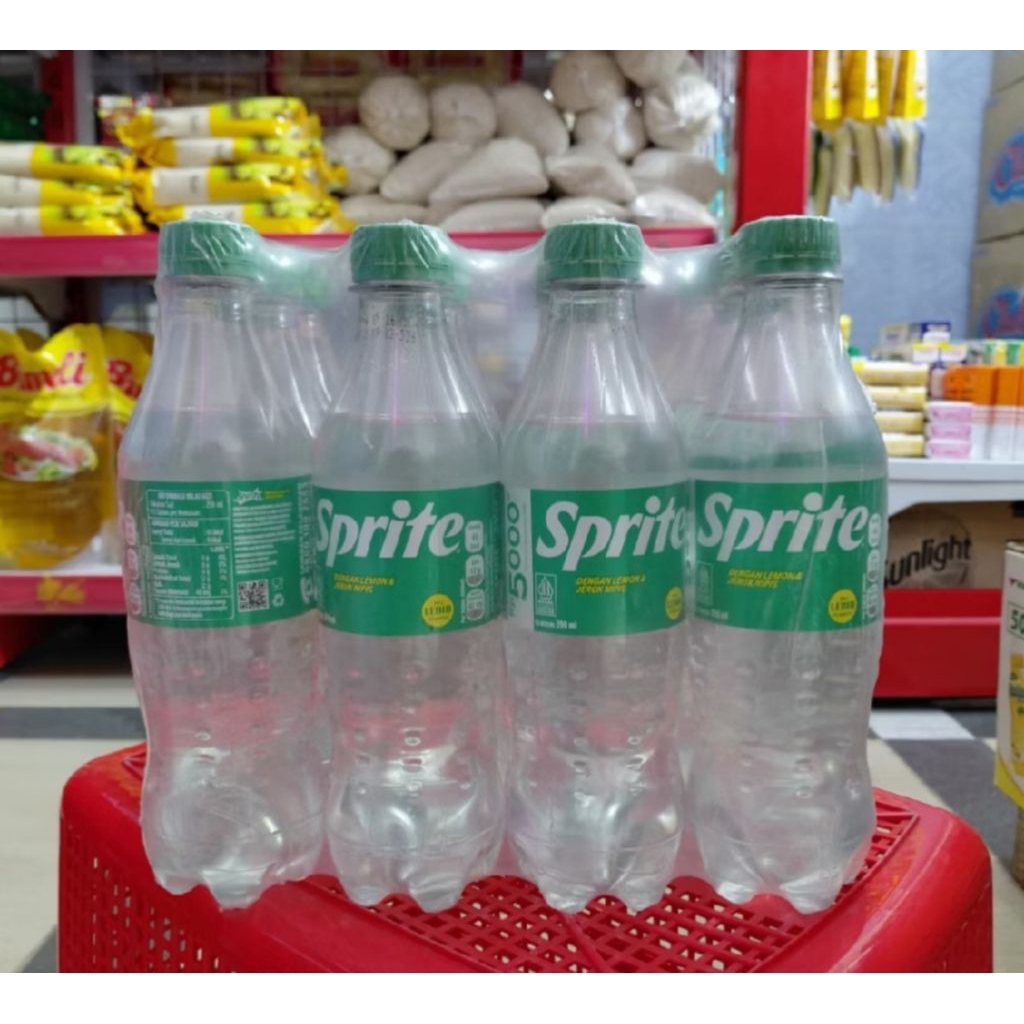 Sprite Lime 390 ml / Sprite Botol 1 Krat isi 12 botol