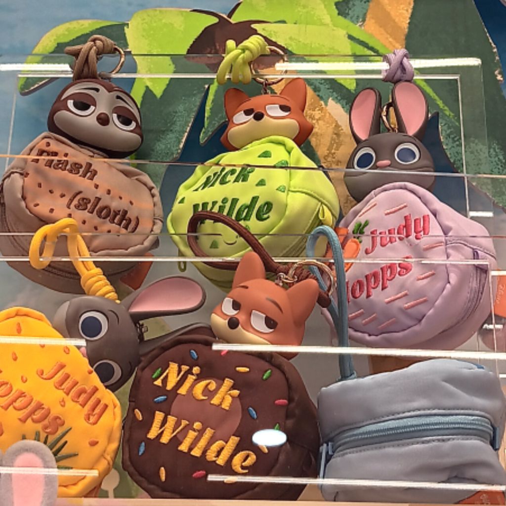 BLIND BOX ZOOTOPIA COIN PURSE / BLIND BOX ZOOTOPIA BAG CHARM KEY CHAIN DOMPET KOIN