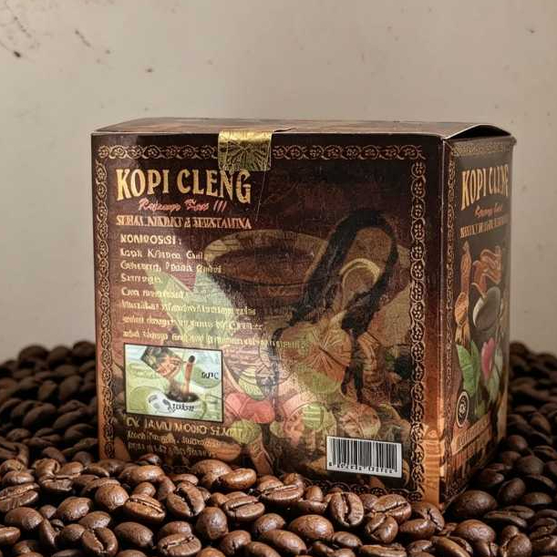 Cleng Boneka Kopi Lucu Asli 1 Box 10 Sachet - Menawan dan Menarik