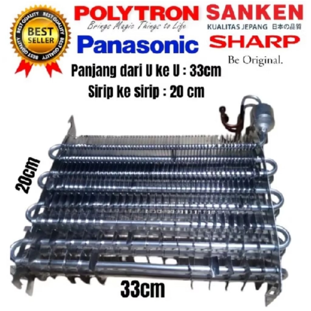 Promo evaporator evap kulkas sanken 2 pintu original
