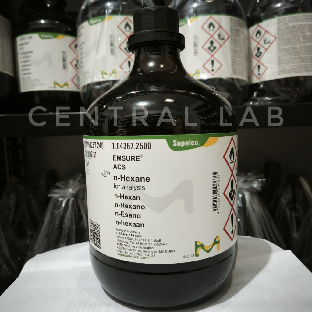 N-HEXANE PRO ANALIS MERCK (REPACK/ECER) 50ML - 250ML