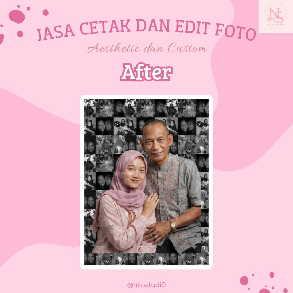 Jasa Edit Foto Custom | Kolase Foto | Edit Foto Kenangan & Memorial