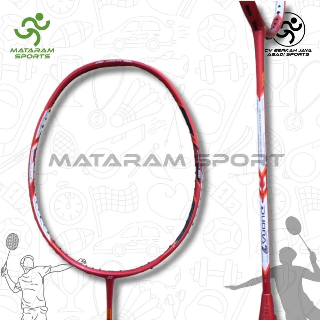 Raket Badminton Bulutangkis Yonex Duora 7 Red Original