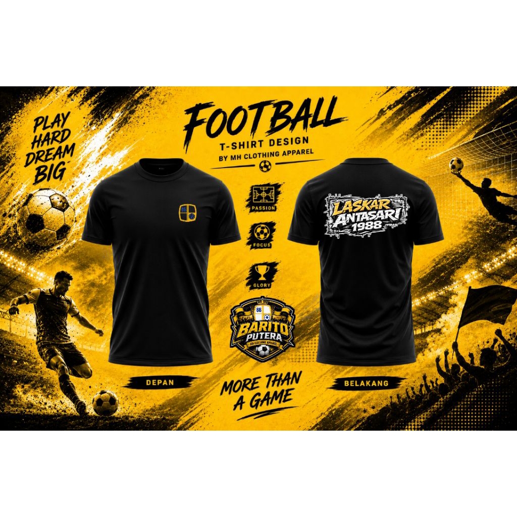 KAOS TERBARU BARITO MANIA PS BARITO PUTERA LASKAR ANTASARI