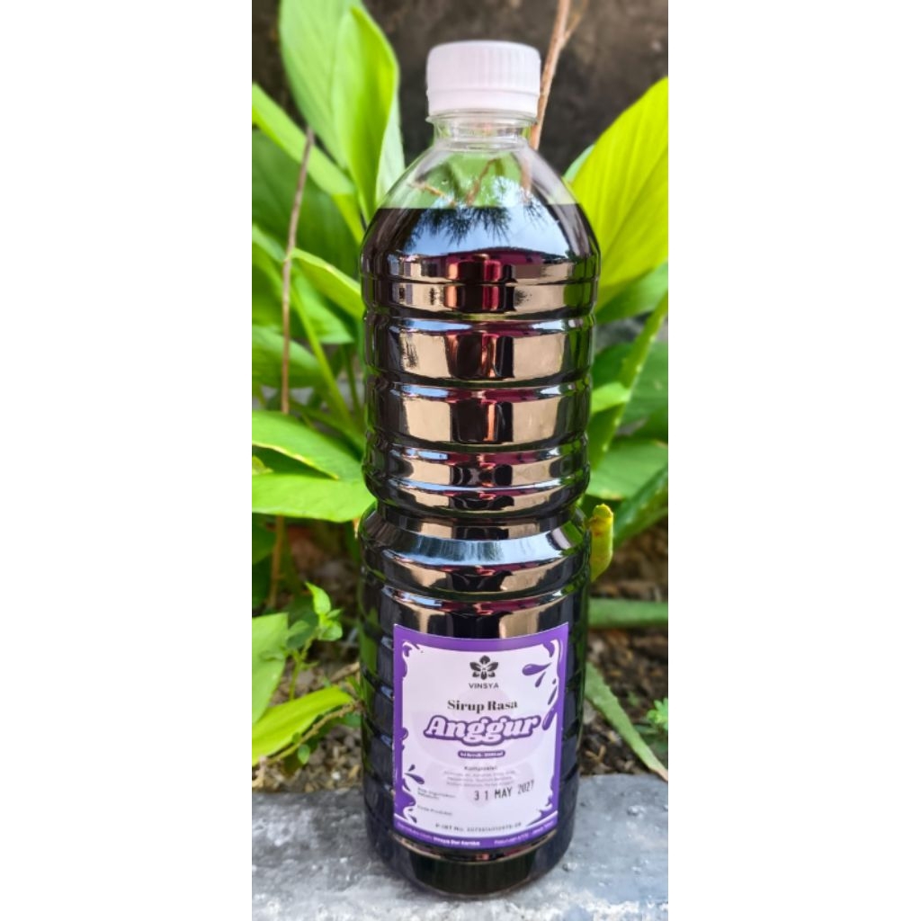 Sirup Rasa Anggur ( untuk campuran jamu seduh )