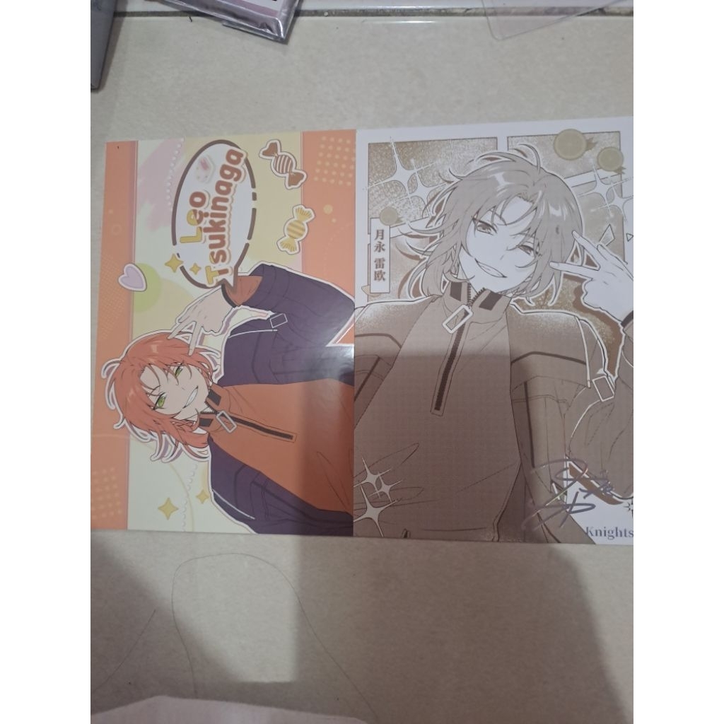 SET postcard ensemble stars enstars uha collab leo tsukinaga