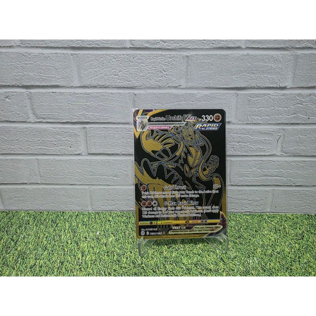 Rapid Strike Urshifu VMAX TG30/TG30 Secret Rare Brilliant Stars
