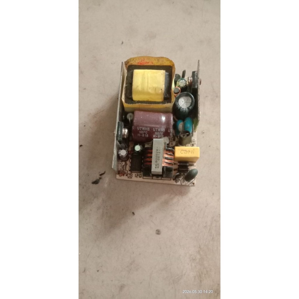Adaptor SMPS 5v 4a ( rusak/mati )