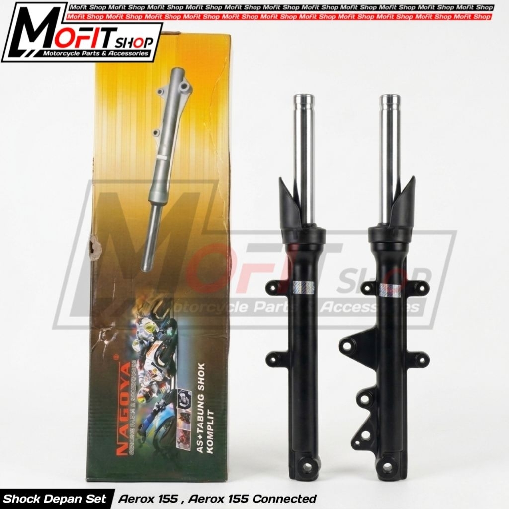 Shock Depan Set Aerox 155 , Aerox 155 Connected Merk NAGOYA