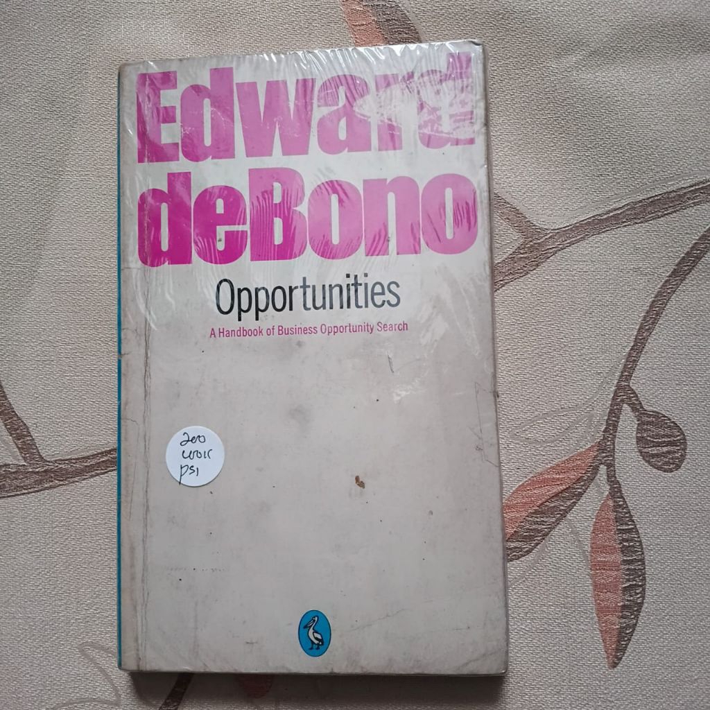 Opportunities by Edward deBono