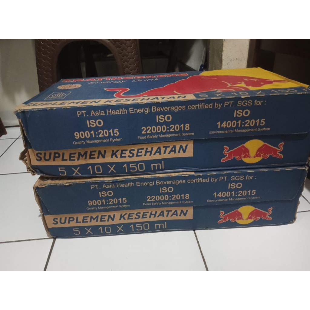 Kratingdaeng energy drink 1 Karton isi 50