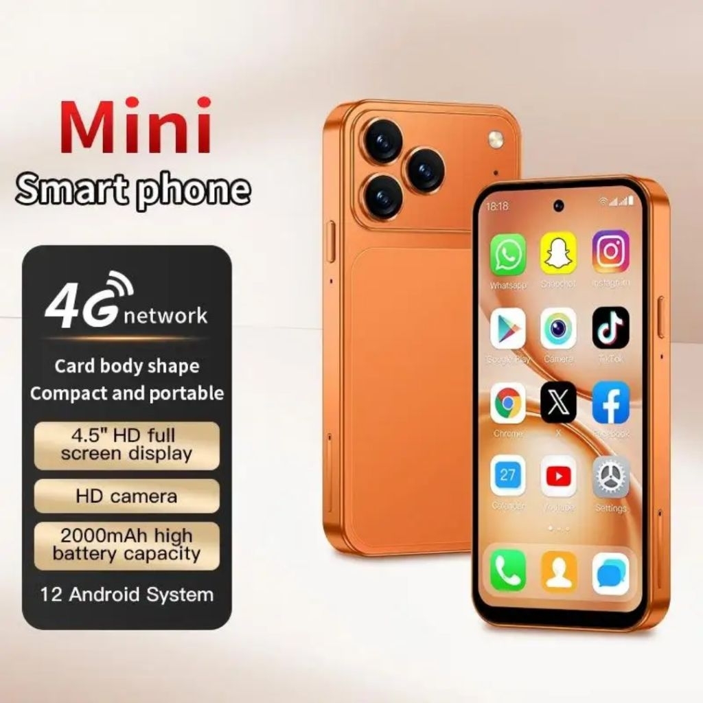 Hp mini soyes xs19pro jaringan 4g