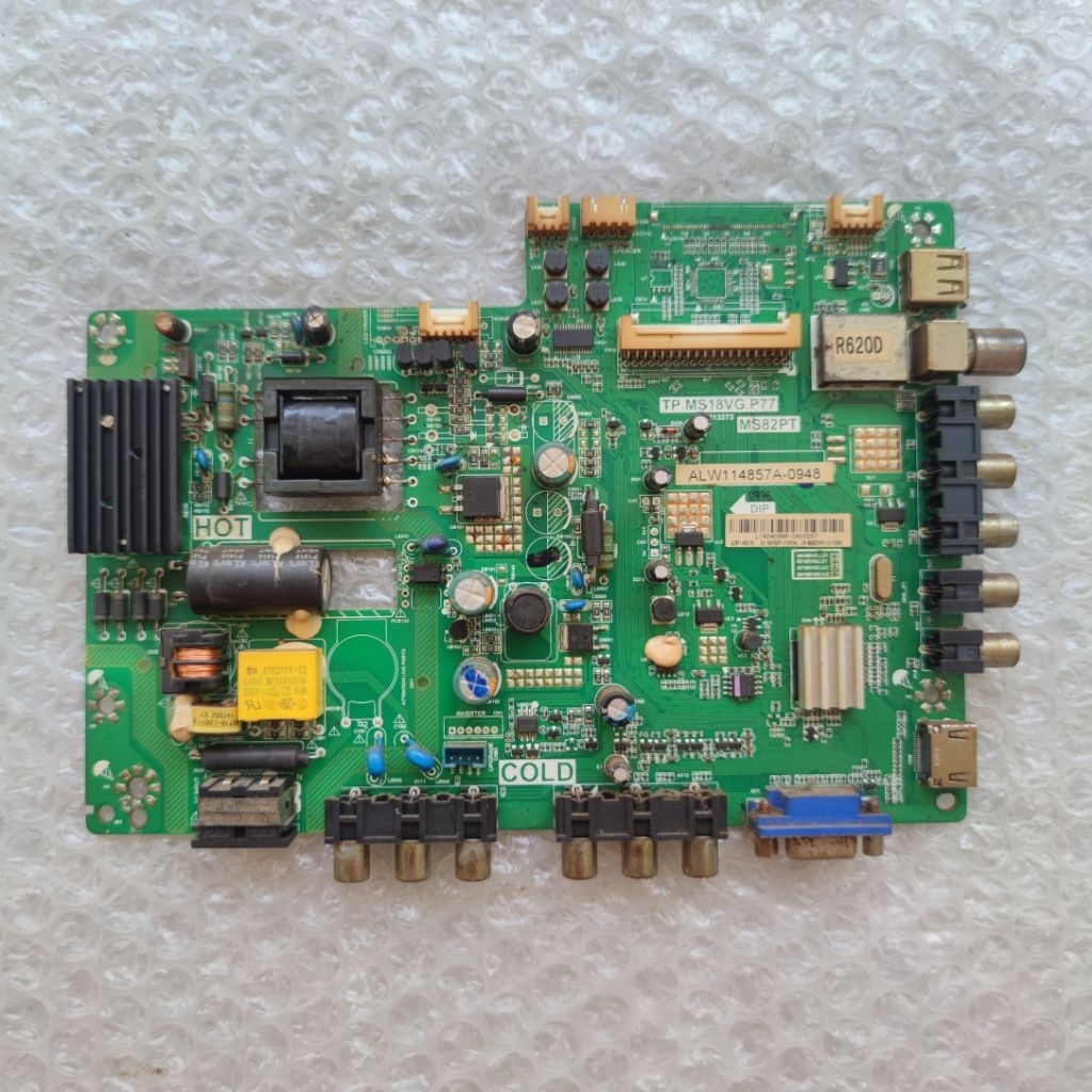 MB MOBO MAINBOARD MESIN TV POLYTRON PLD 24D655 PLD24D655