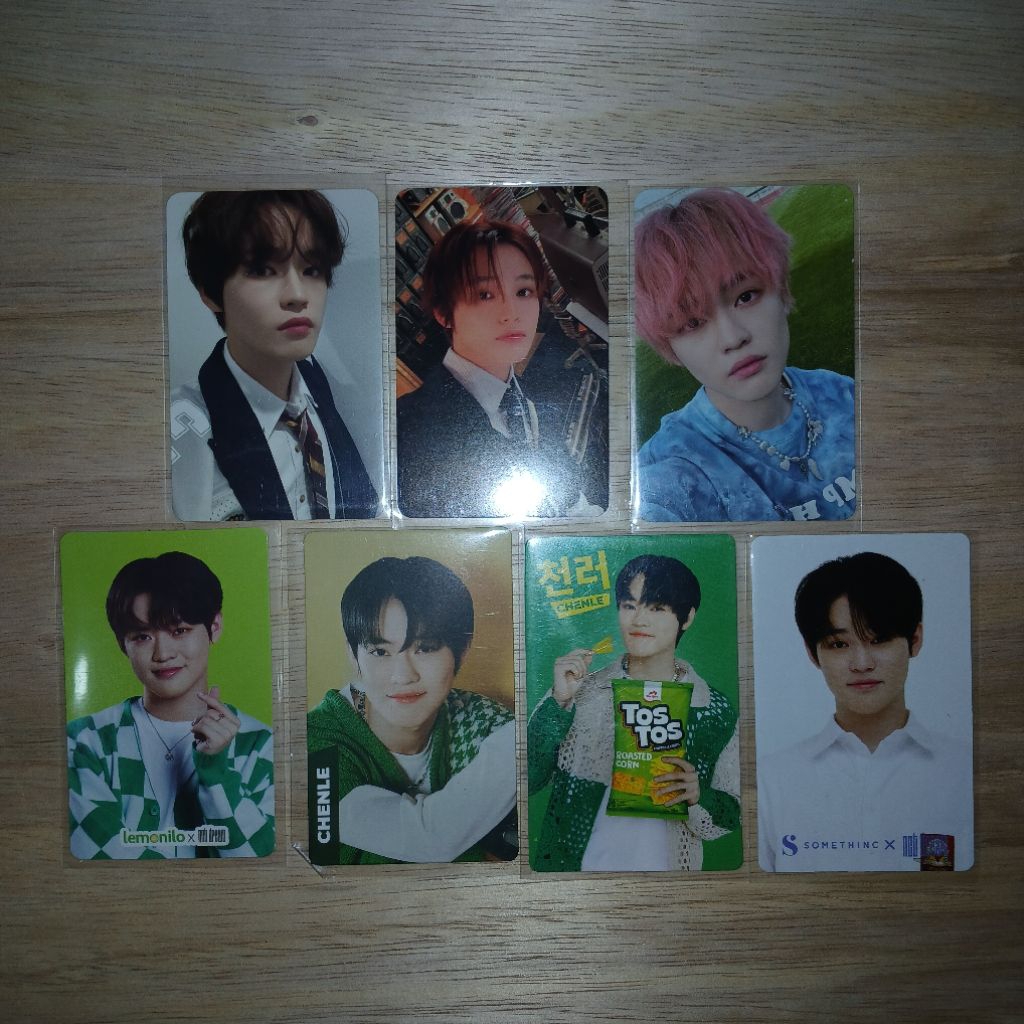 [READY] PC CHENLE NCT DREAM istj introvert somethinc holo qr 7 dream hello future