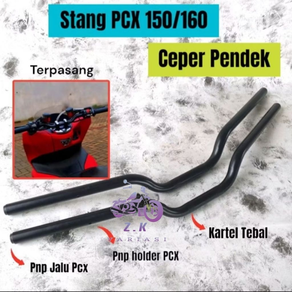 STANG PCX thailand pendek ceper PNP PCX 150 dan PCX 160