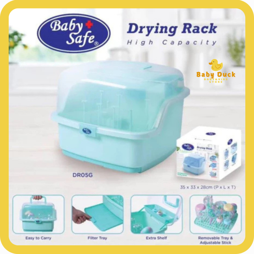 Baby Safe DR05 Drying Rack High Capacity - Baby Safe Drying Rack DR006