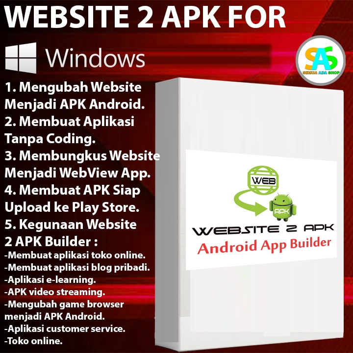 WEBSITE 2 APK BUILDER SOFTWARE PC