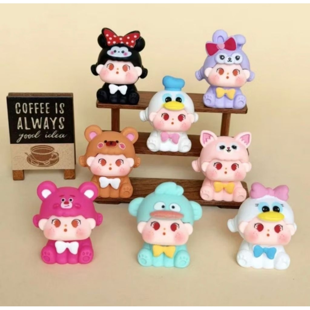 Clay Resin Solid QoQo's Disney Figure