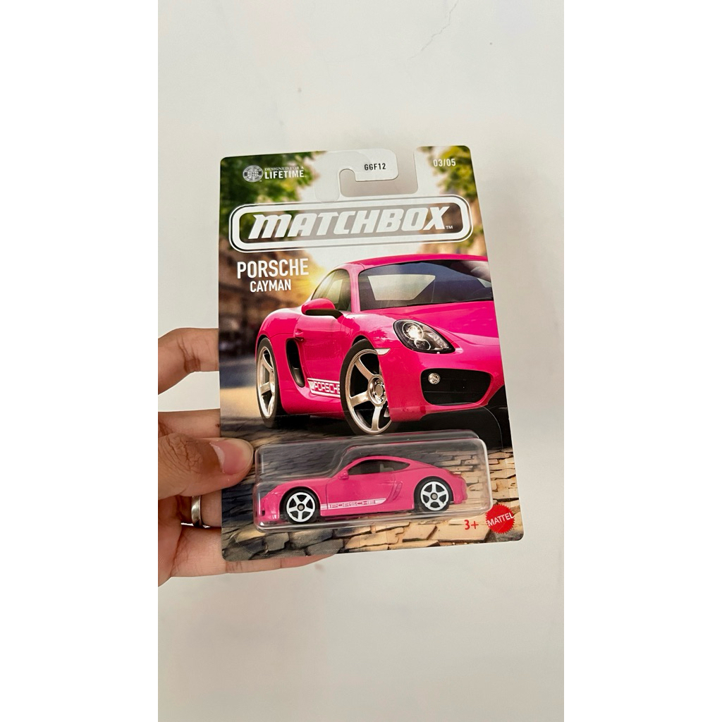 Matchbox Porsche Cayman Pink