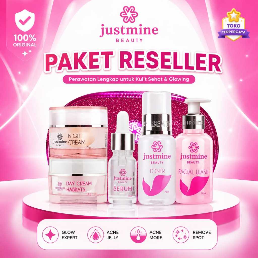 [Dropship Reseller] Paket Justmine Beauty Skincare All Varian Series