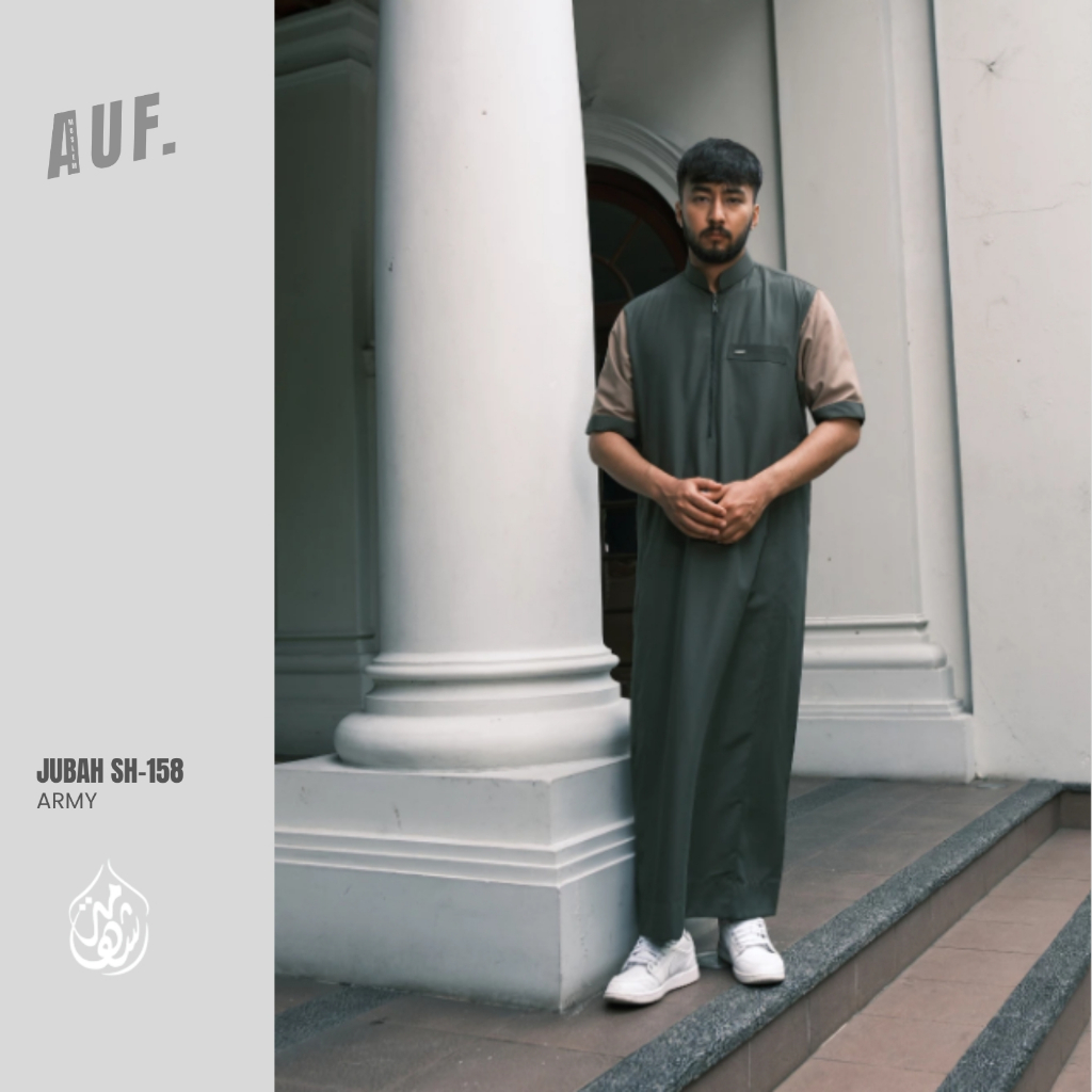 AUF MOSLEM || JUBAH SH-158 - SHAHAMA