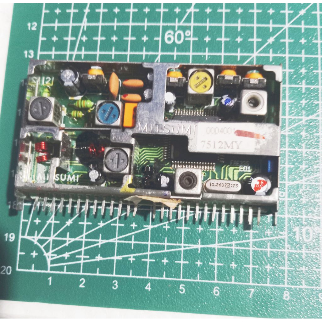 Tuner Radio FM Auto Step 4 Mitsumi 7512MY , 25 Pin , Original Jepang