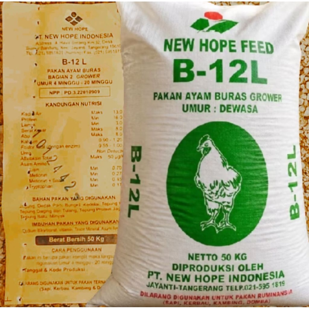 Pakan ayam berkualitas B12-L