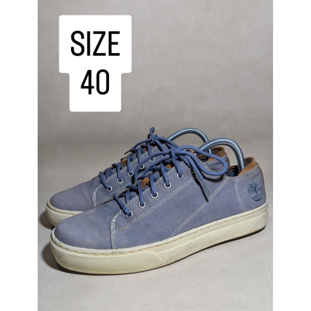 SEPATU PRELOVED TIMBERLAND ADVENTURE 2.0  BLUE SIZE 40