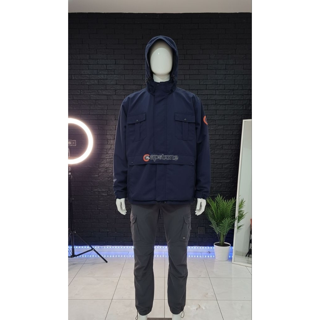 Jaket Cagoule Capstone Waterproof Anti Air Premium - Jaket Parka Anorak Gunung Gorpcore Pria