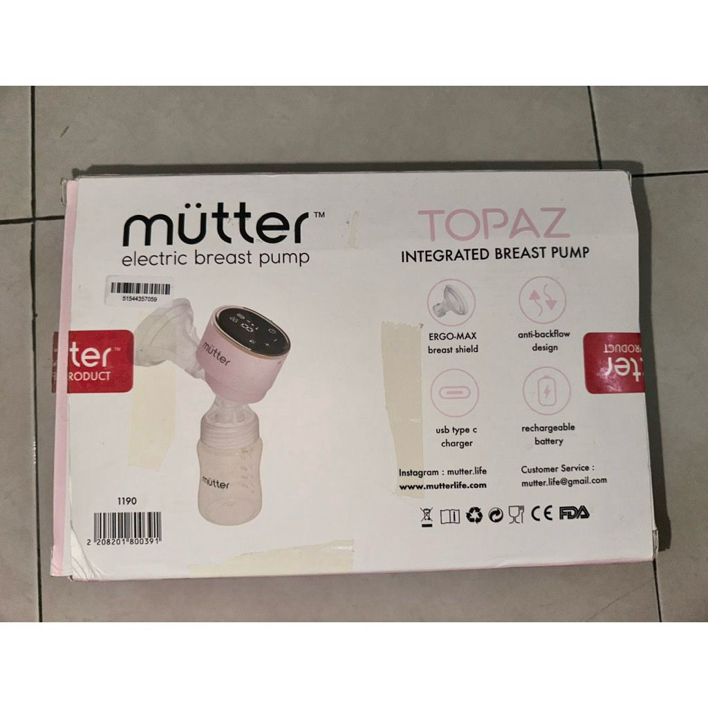 pompa asi mutter topaz